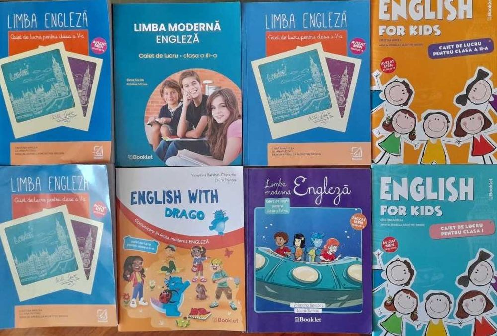 Caiete de lucru limba engleză - editura Booklet