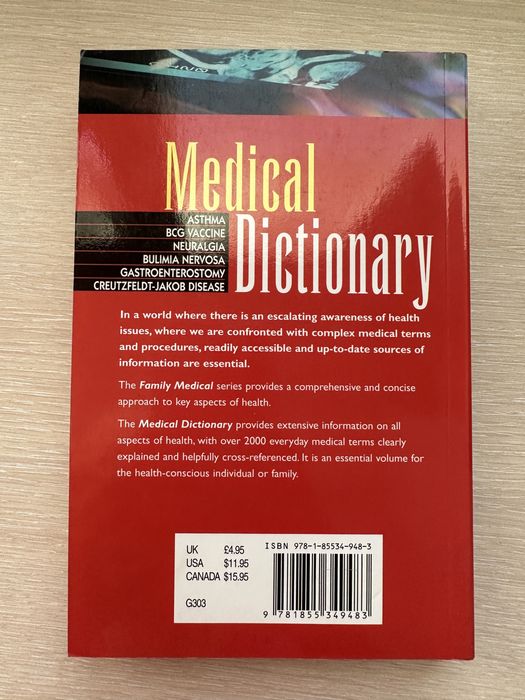 Medical dictionary