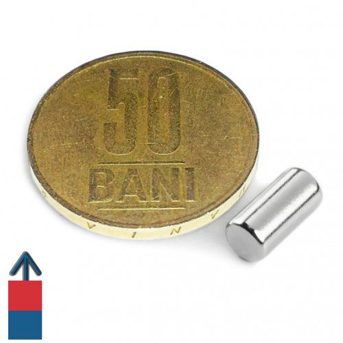 Magneti set 20 buc 5x10mm neodim cilindru puternic tabla magnetica
