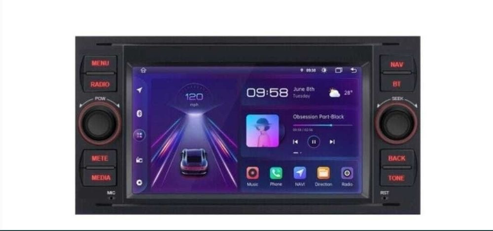 Navi Android Ford Focus Kuga Galaxy Transit Mondeo Fiesta C-max S-max