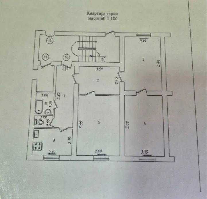 Квартира под ОФИС! Улица Осиё, 1 линия угол,  15 метров от дороги