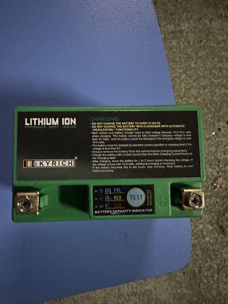 Vand baterie Skyrich, lithium ion