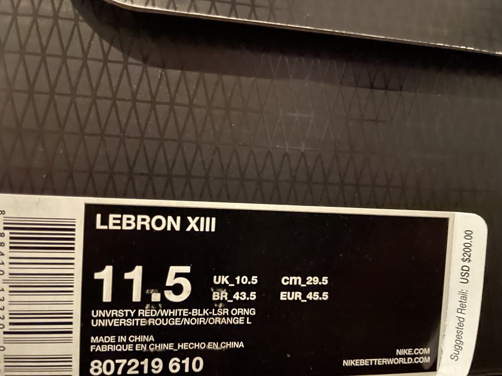 Оригинални! Nike Lebron 13 - 45.5 ShoeMag