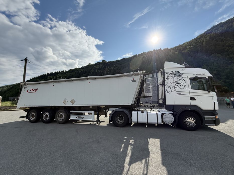 Semiremorci basculabile Hardox Aluminiu Fliegl Schmitz Oztreyler