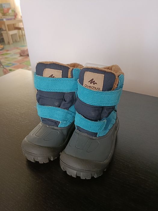 Cizme de zapada pentru copii îmblănite Quechua nr. 22