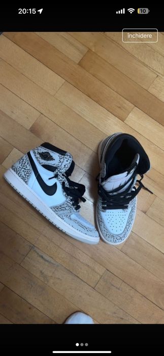 jordan 1 Retro hight og white comet
