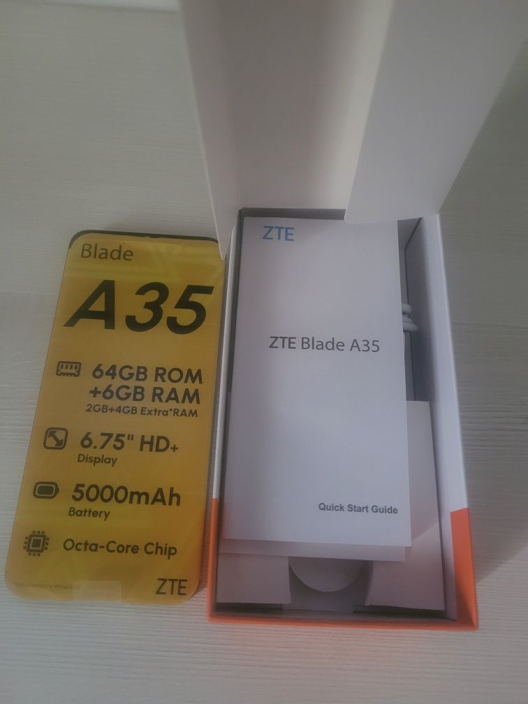 NOU - Telefon ZTE Blade A 35