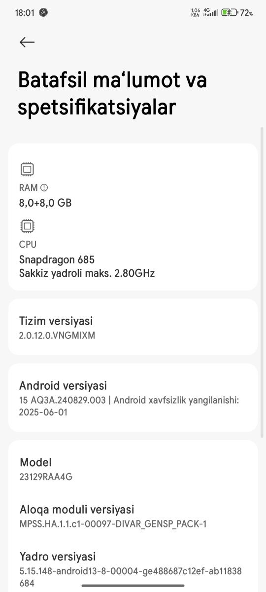 Redmi Note 13 8+8/256