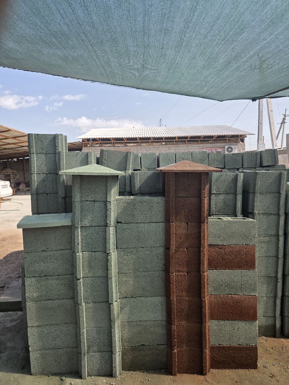 Shlakablok 39×19×19 Tumba Kazirok Optom narxda