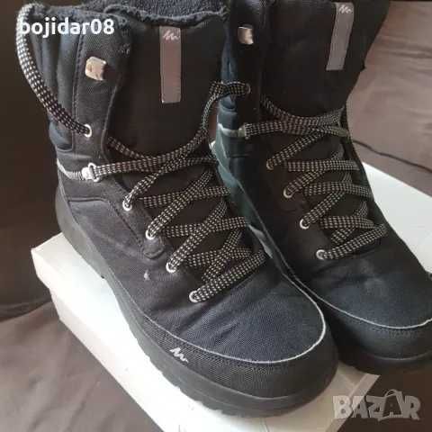 Зимни високи обувки Quechua sh100 warm mid m black N 41