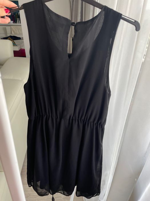 Rochie neagra, H&M, vaporoasa