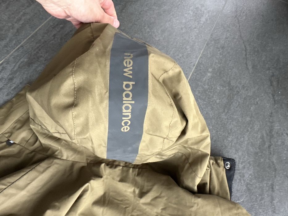 Geaca lunga verde kaki barbati XL new balance