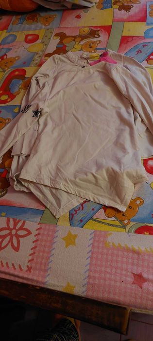 Set bluze fete alb cenușiu 134/140