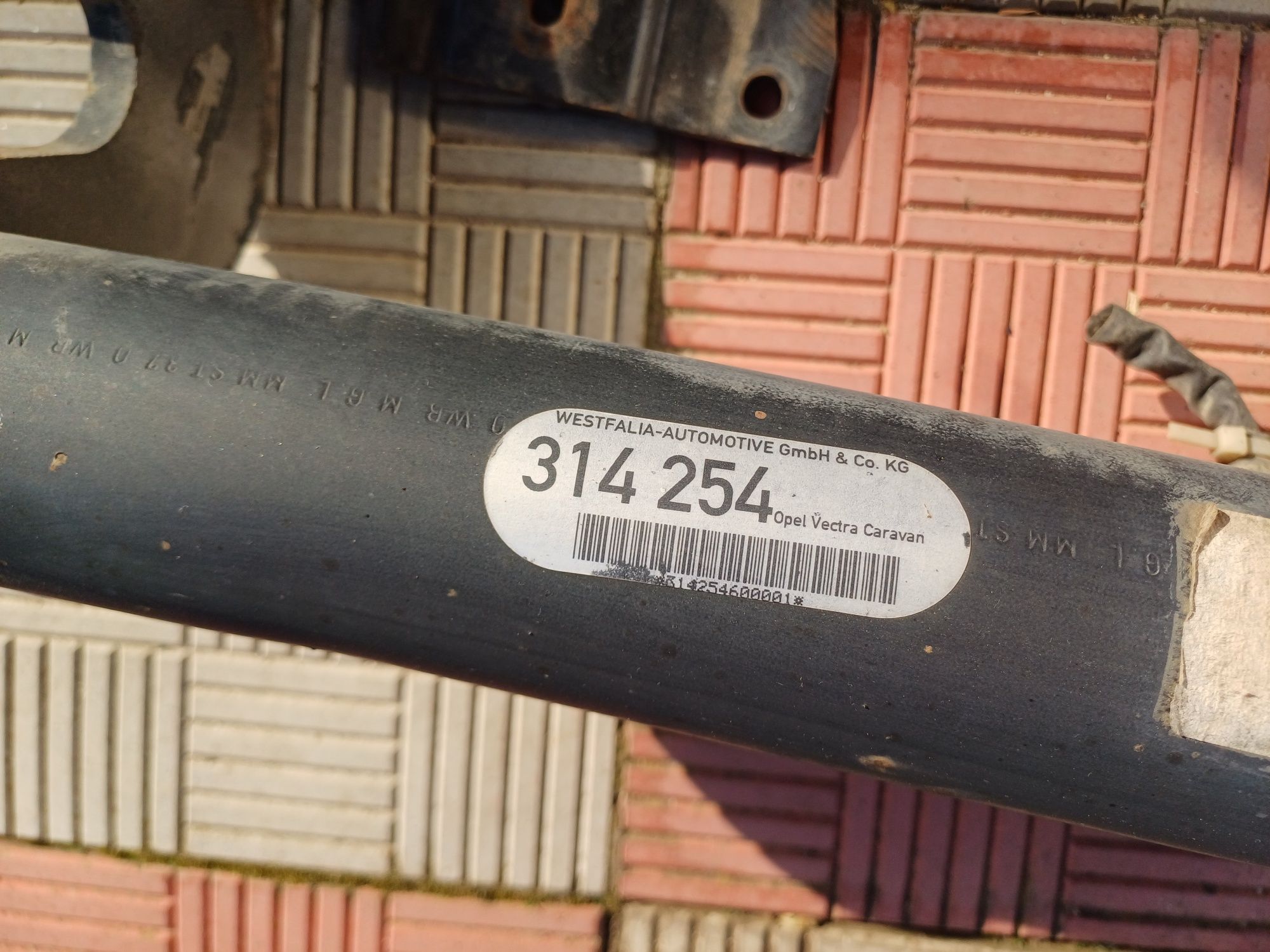 Carlig remorcare Opel Vectra COMPLET