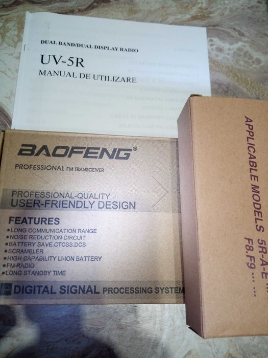 stație baofeng uv-5r noua emisie/receptie PMR
