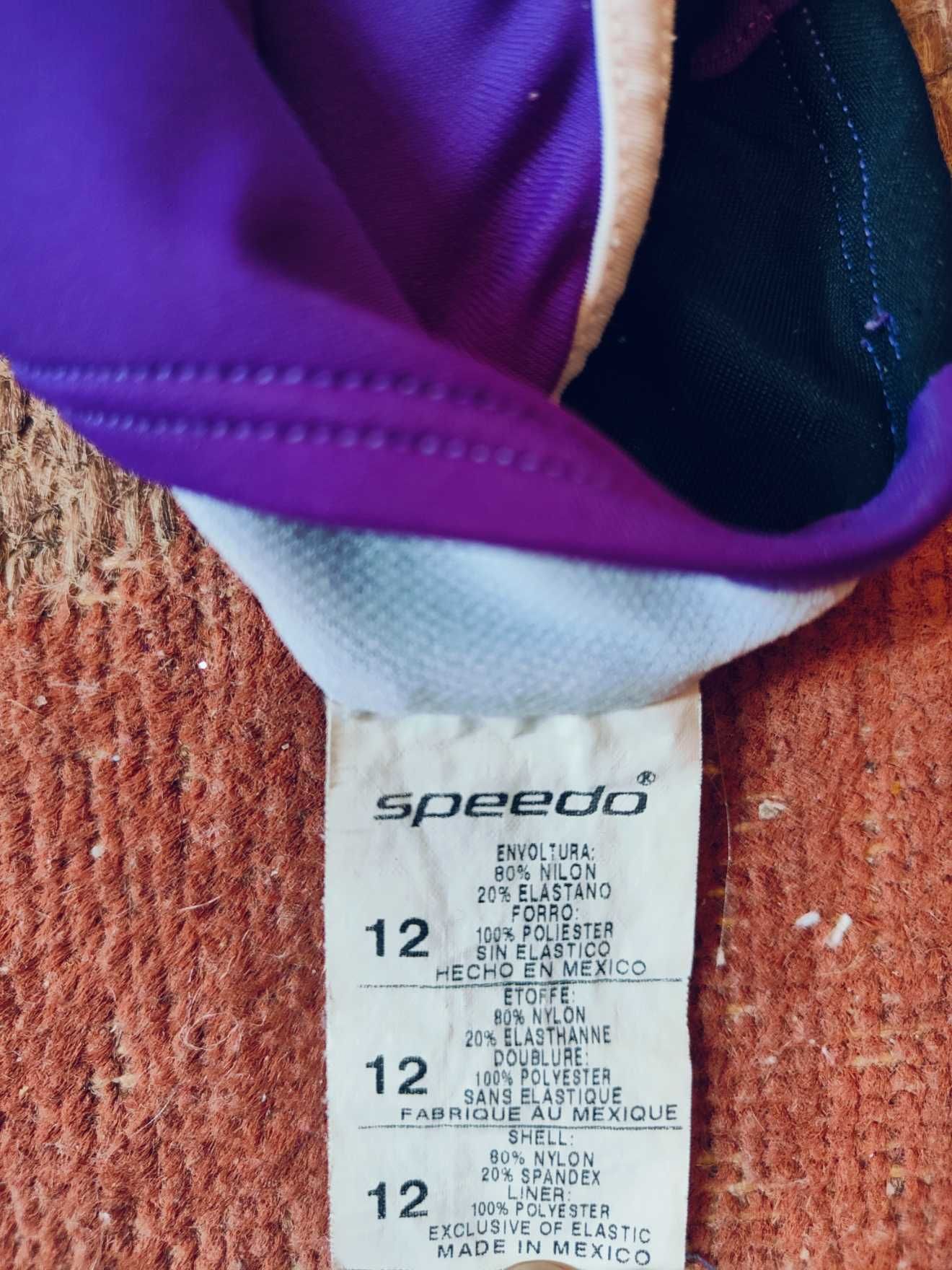 Детски / дамски бански  speedo - цял, за ръст 140-150см.