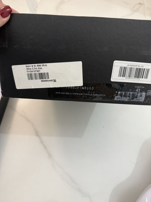 Бели кецове Love Moscino