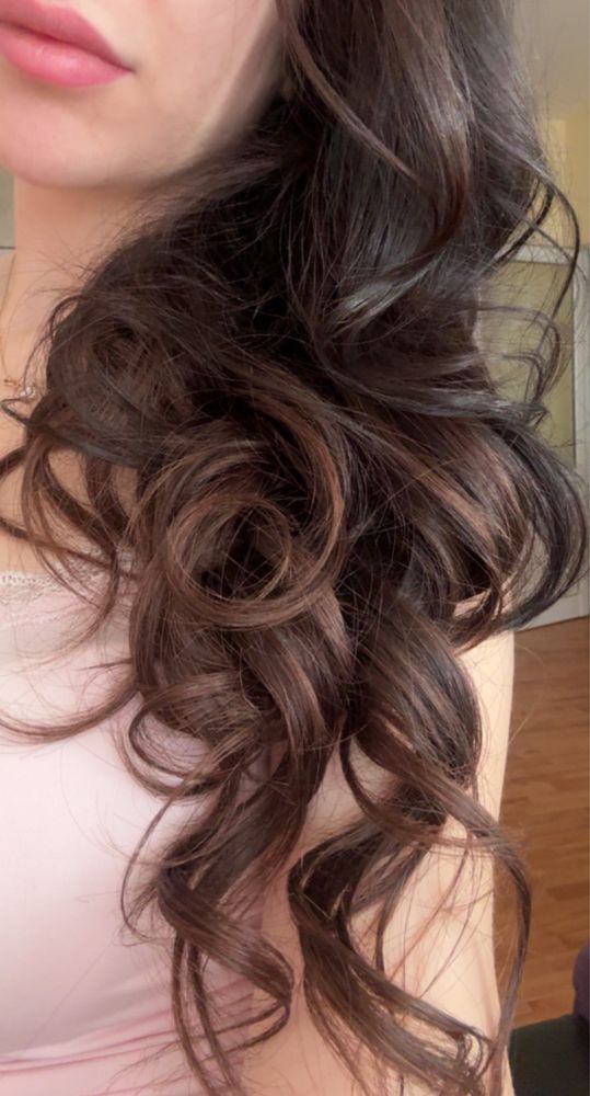 Естествена коса екстеншъни, 200гр 55-60см, цвят 5
