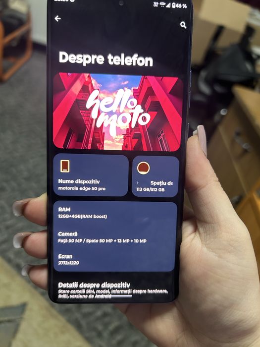 Motorola Edge 50 Pro 5G - de vanzare!