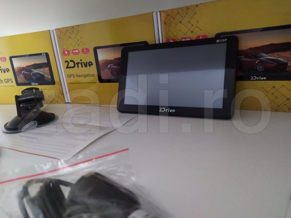 GPS de camion cu ecran 7" capacitiv-setari camion, duba, taxi, auto