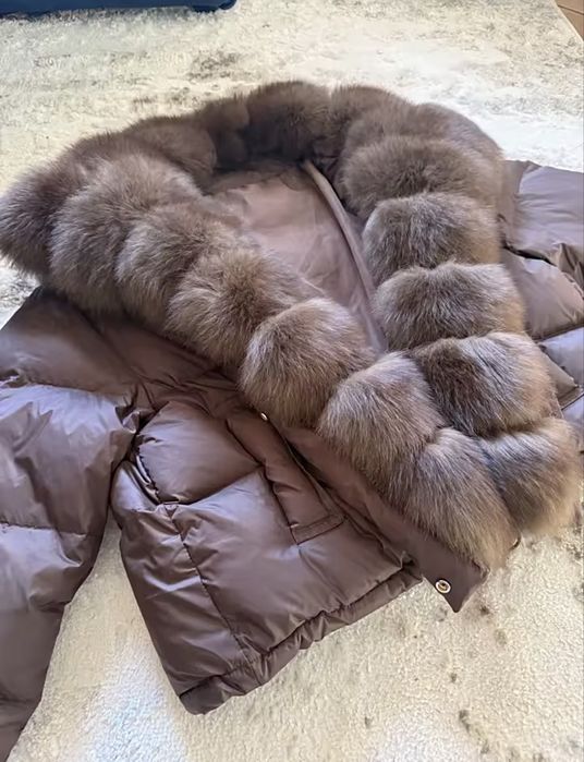 Geaca blana naturala !