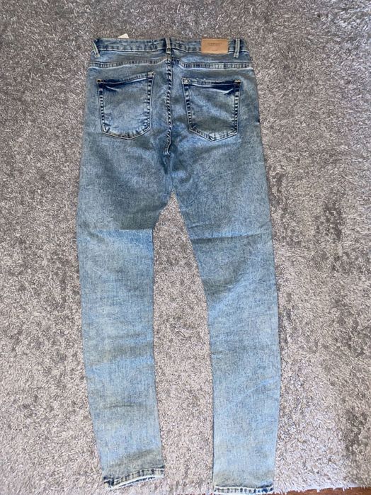 Blugi cu talie joasa-Zara