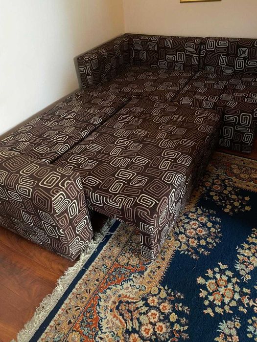Canapea coltar stofa model modern