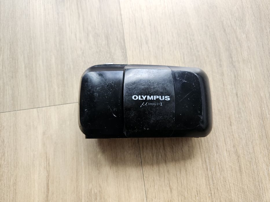 Olympus mju I - aparat foto cu film, de colectie, functional