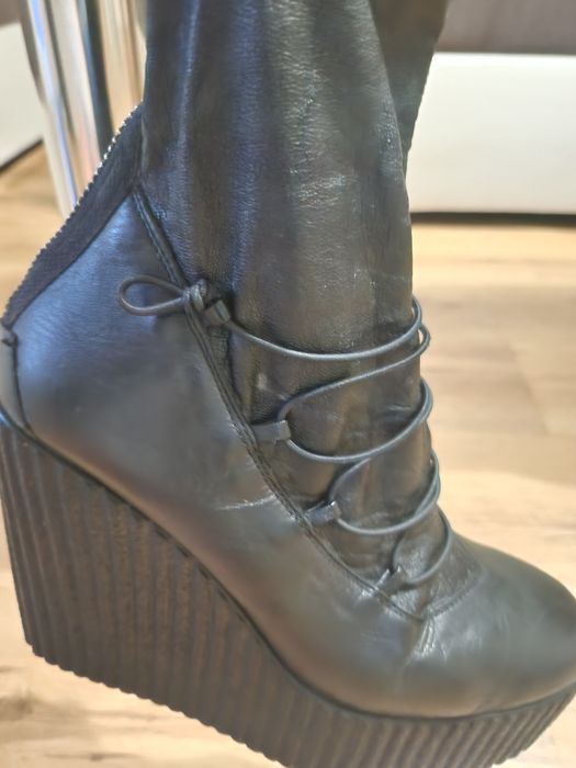 Боти естествена кожа