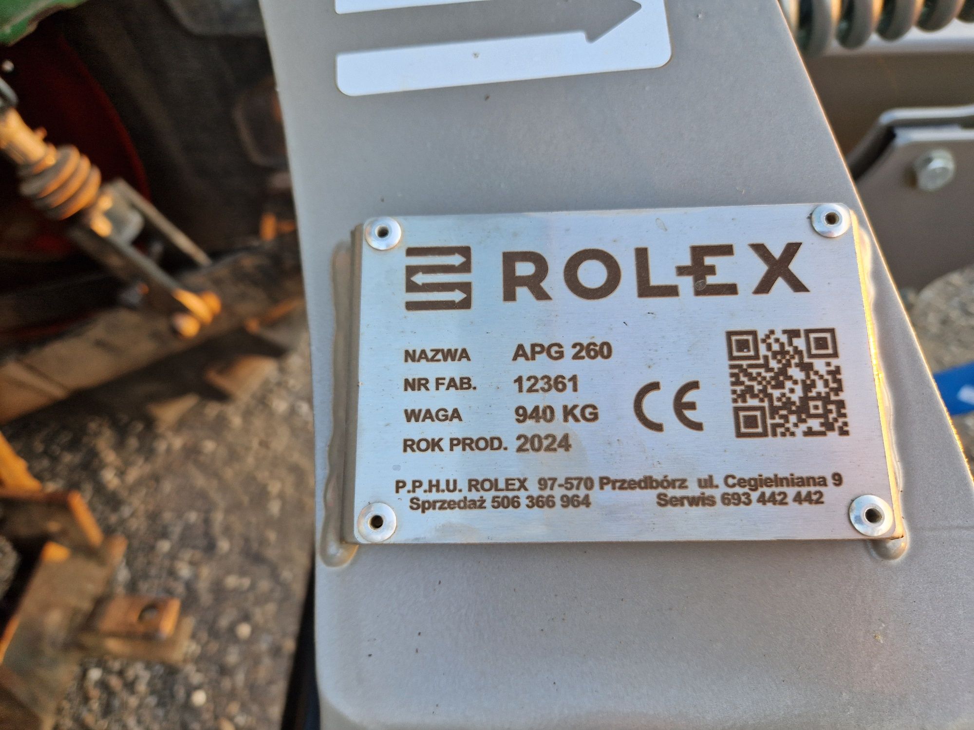 Gruber scarificator cultivator dezmiristitor Rolex