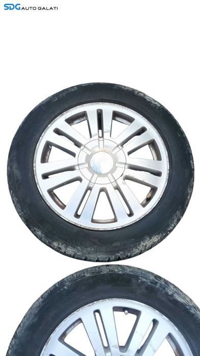 Set 4 Jante Aliaj 205 55 R16 6.50Jx16H2 ET52.5 Ford Mondeo MK3 2000 - 2007 Cod 3M51-GB [M9011]