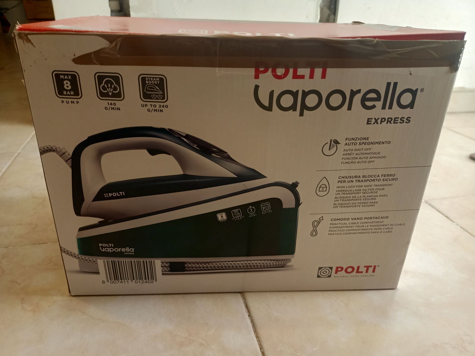 Fier de călcat cu abur Polti Vaporella Express, stare excelentă