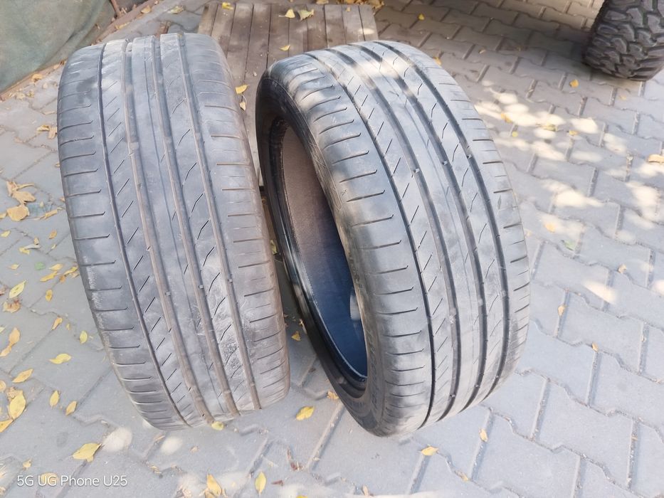 Продавам летни гуми 245/45/19 CONTINENTAL