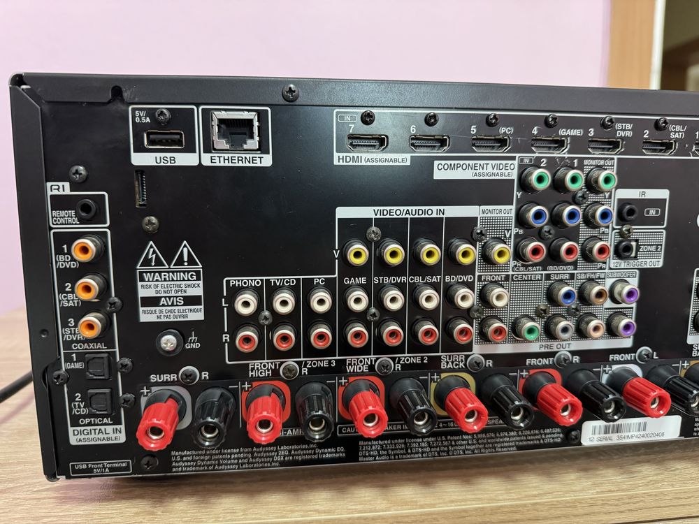 Onkyo TX-NR717 Качествен ресивър