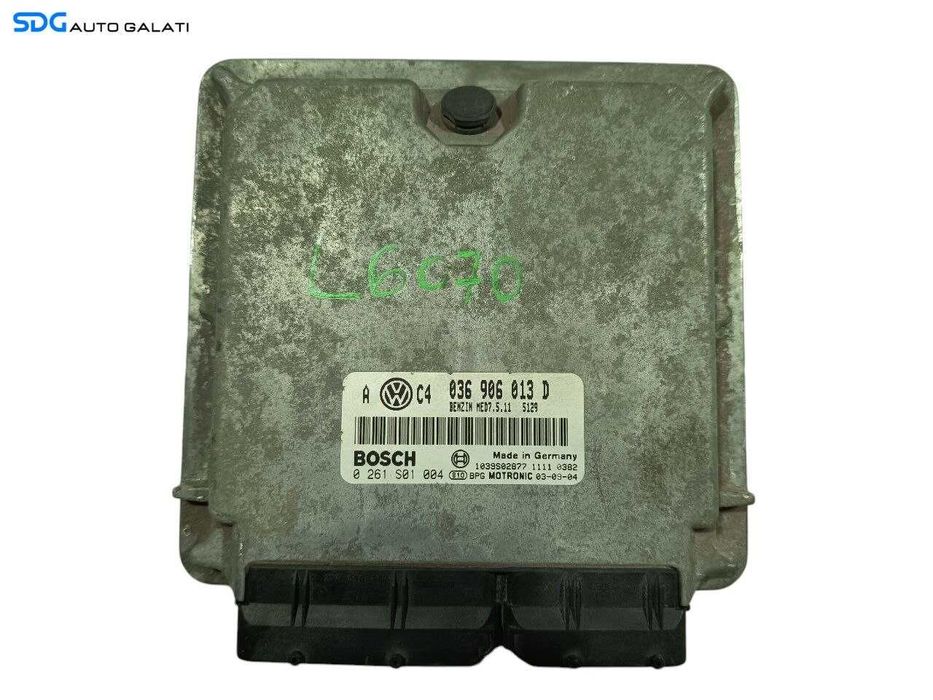 Kit Pornire ECU Calculator Motor Ceas Ceasuri Bord Cheie Cheie CIP Imobilizator Volkswagen Golf 4 1.6 Benzina 1998 - 2005 Cod 1J5920826G 036906013D 0261S01004 [L7076] [L7077]
