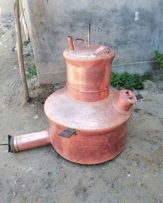 Cazan de tuica 120 litri  nou fundul 4mm