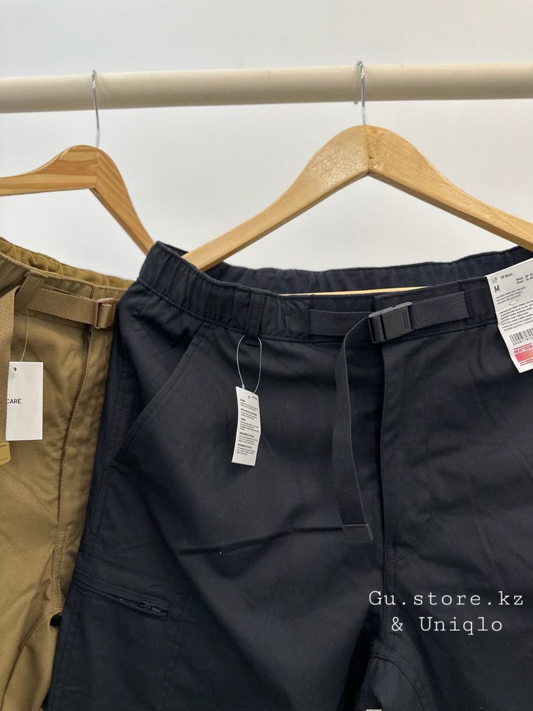 Продам брюки утепленные Uniqlo. Только S коричневые