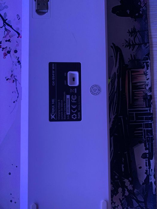 Клавиатура механическая X-trike Me GK 994W