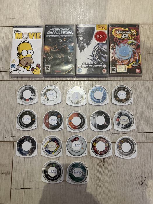 Lot 21 jocuri psp