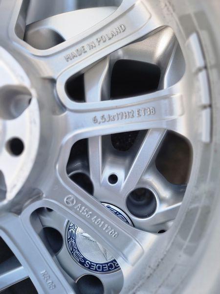17 цола Mercedes,Мерцедес 4бр Оригинални