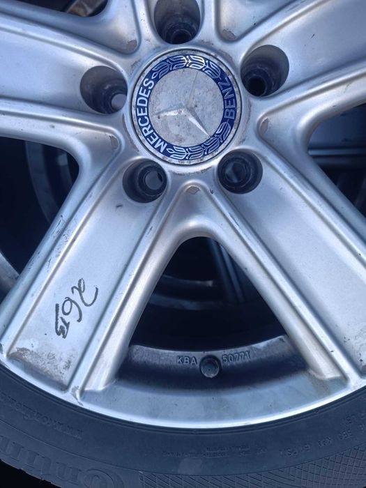 Jante / Roti Mercedes Cauciucuri Iarna 225 55 17 5x112