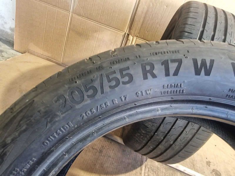 2 Continental R17 205/55
летни гуми DOT5121