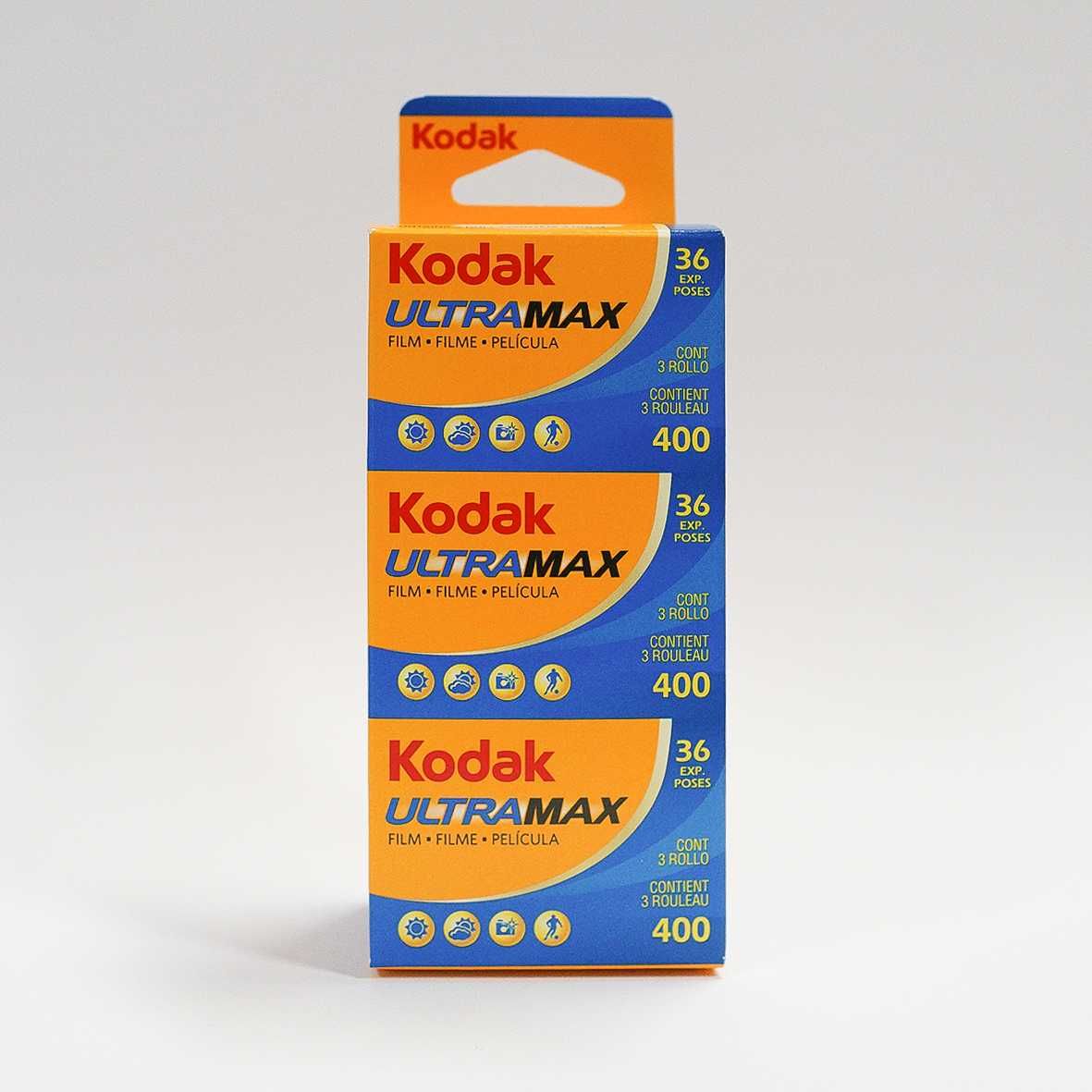 Продава: Филми - KODAK 400/36 в опаковка по 3 бр.Цената е за 1 бр.филм