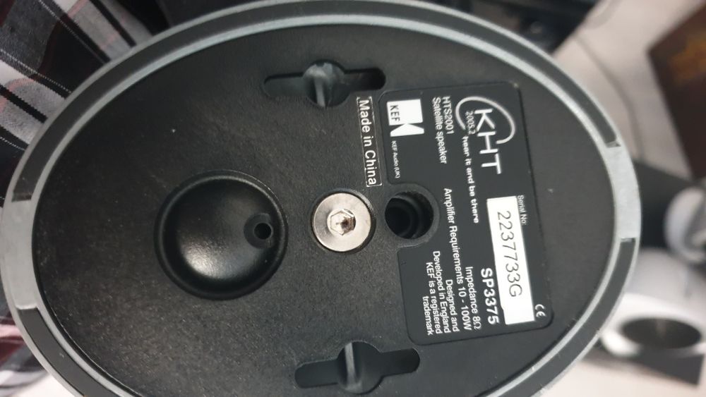 Subwoofer Kef Q400/Kube 1 cu 3 sateliti Kef  SP 3375