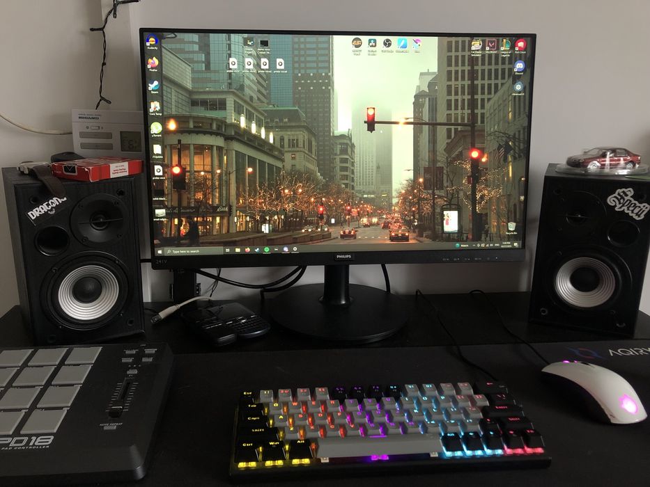 PC Gaming Acer Nitro Ryzen 5 3500 GTX 1650 4gb + Monitor 24"