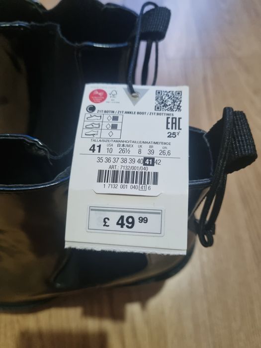 Botine Zara noi 41