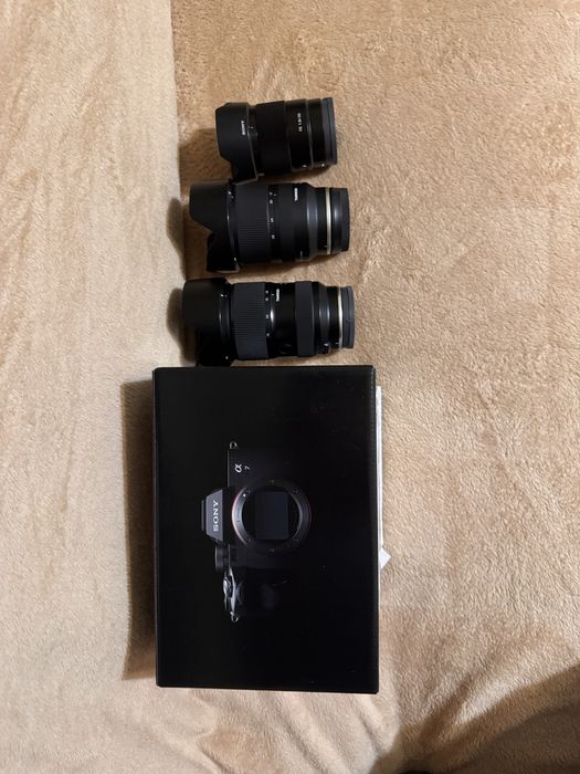 A7iv sony nou/Tamron 28-75/Tamron 70-180/sony 35/sony 85