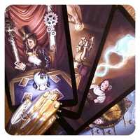 Set carti de TAROT SF Arta Steampunk ORIGINAL,ed lim LUX fmare-SIGILAT