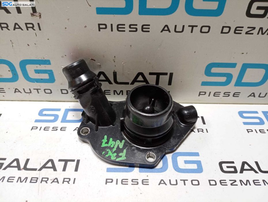Tub Tubulatura Cot Flansa Lichid Racire Termostat BMW Seria 3 E90 E91 2008 - 2013 Cod 4107080 [M5465]