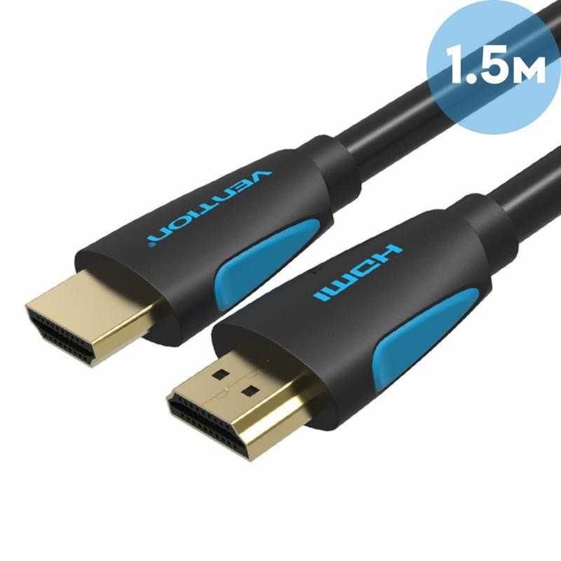 Кабель HDMI M/M "Vention" v2.0, 4K, 1.5м (AACBG) новый в упаковке.